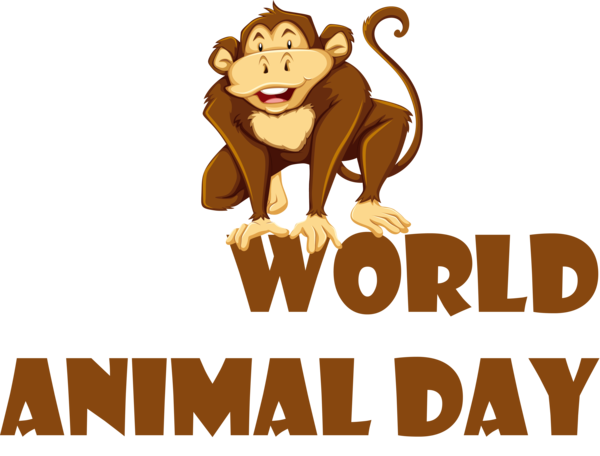 Transparent World Animal Day Lion Logo Cat-like for Animal Day for World Animal Day