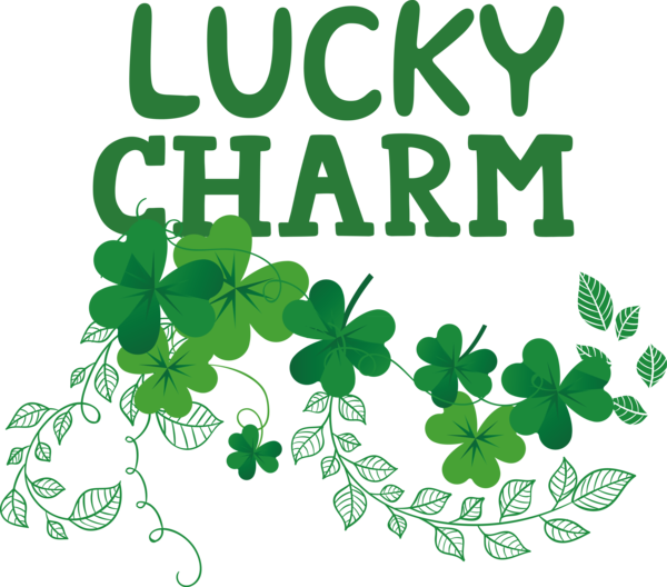 Transparent St. Patrick's Day Design Logo Icon for Go Luck for St Patricks Day