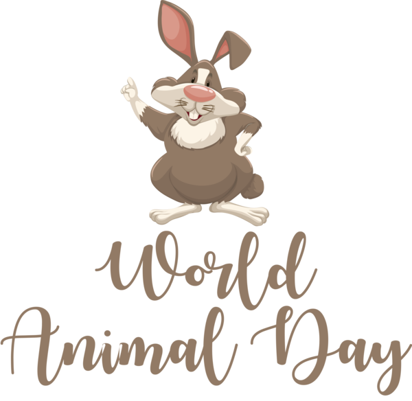Transparent World Animal Day Reindeer Deer Logo for Animal Day for World Animal Day