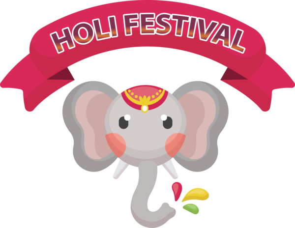 Transparent Holi Festival de Arte Digital Cartoon Art Museum Drawing for Happy Holi for Holi