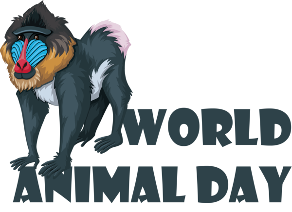 Transparent World Animal Day Human Logo Communication for Animal Day for World Animal Day