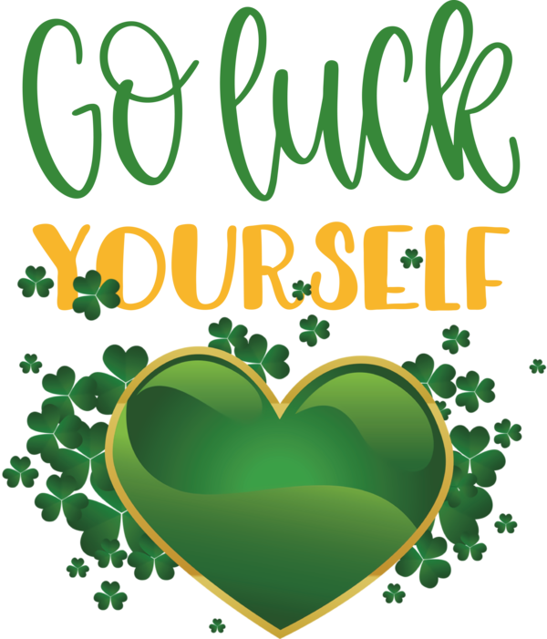 Transparent St. Patrick's Day St. Patrick's Day Shamrock Valentine's Day for Go Luck for St Patricks Day