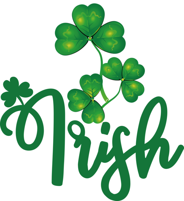Transparent St. Patrick's Day St. Patrick's Day St Patrick's Day Fun Shamrock for Irish for St Patricks Day