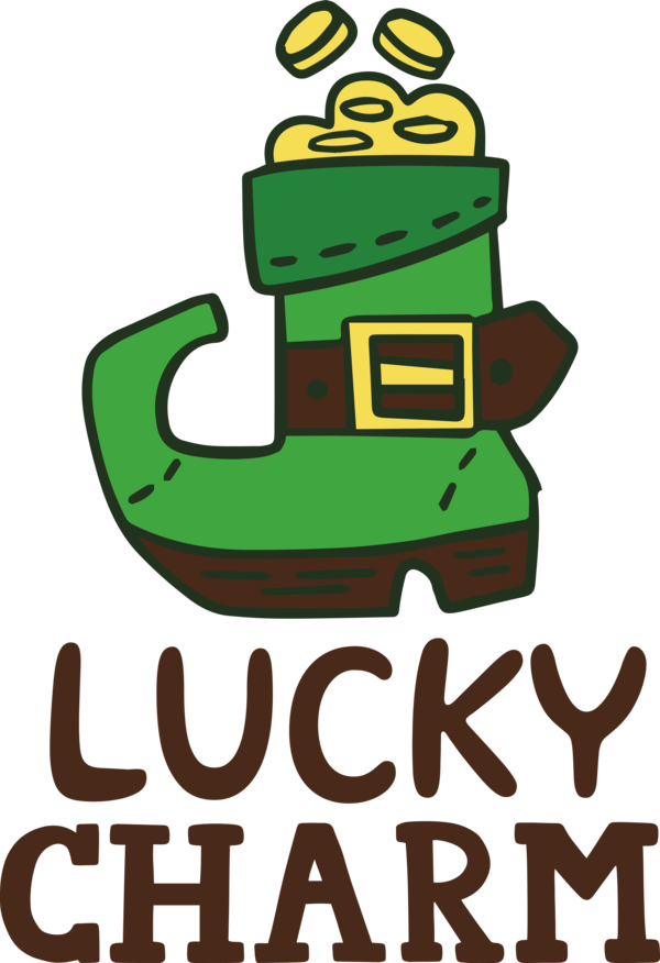 Transparent St. Patrick's Day Cartoon Logo The Pier Bar for Go Luck for St Patricks Day