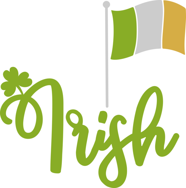 Transparent St. Patrick's Day Logo Design Symbol for Irish for St Patricks Day