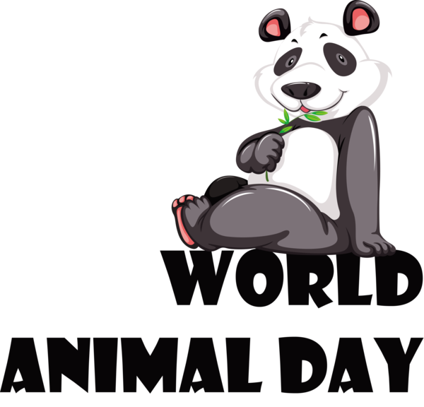Transparent World Animal Day Dog Cartoon Snout for Animal Day for World Animal Day