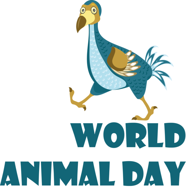 Transparent World Animal Day Birds Logo Meter for Animal Day for World Animal Day