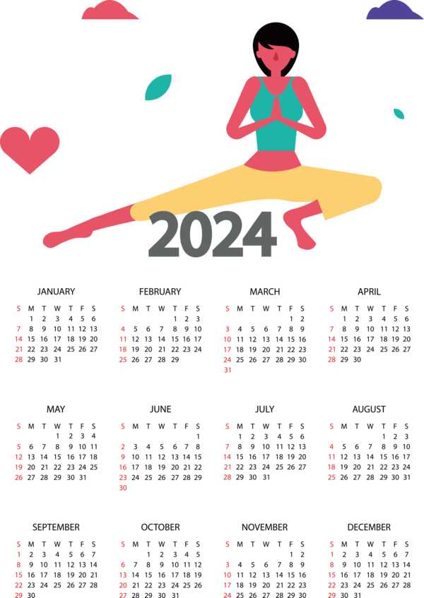 Transparent New Year 2023 NEW YEAR calendar 2023 for Printable 2024 Calendar for New Year
