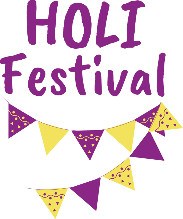 Transparent Holi Festhalle Design Line for Happy Holi for Holi
