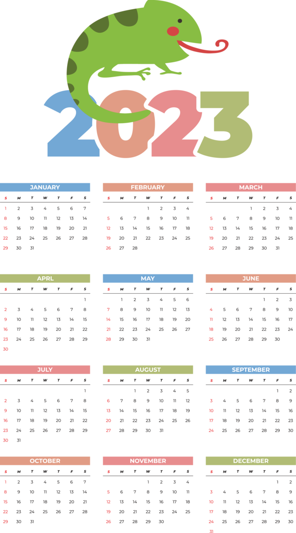 Transparent New Year 2023 NEW YEAR calendar 2023 for Printable 2023 Calendar for New Year