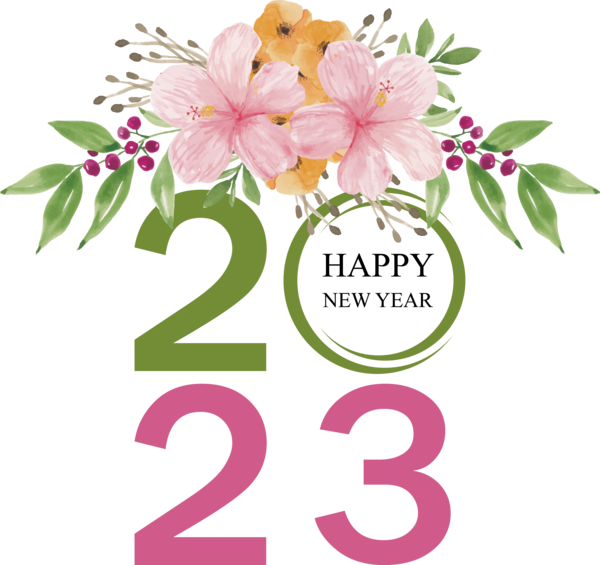 Transparent New Year calendar Julian calendar Gregorian calendar for Happy New Year 2023 for New Year