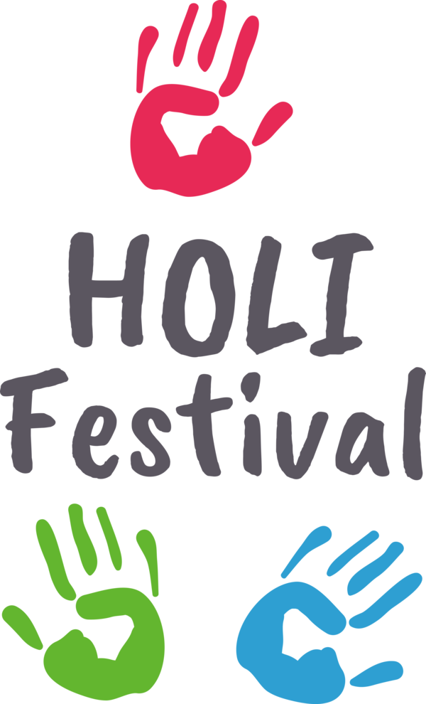 Transparent Holi Human Logo Line for Happy Holi for Holi
