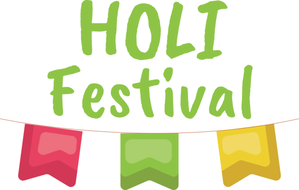 Transparent Holi Design Human Logo for Happy Holi for Holi