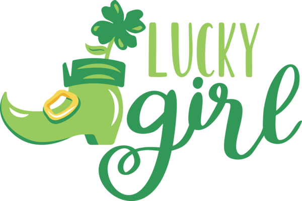 Transparent St. Patrick's Day Logo Design Leaf for Go Luck for St Patricks Day
