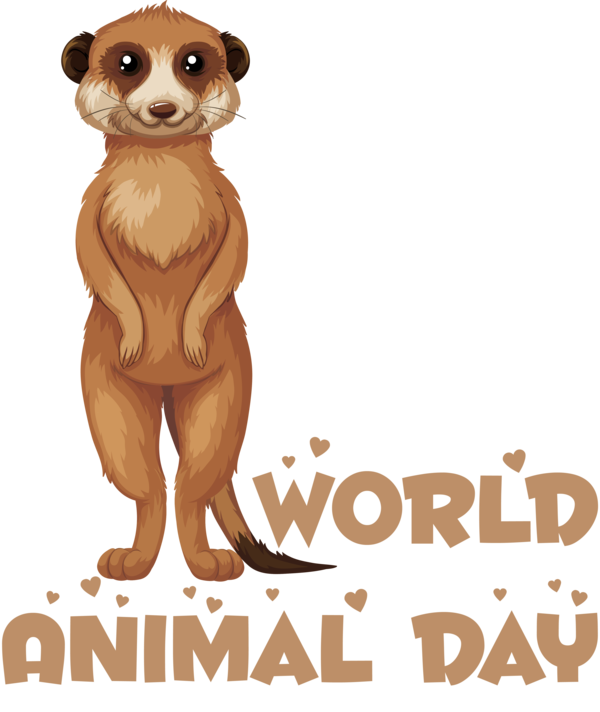 Transparent World Animal Day Dog Snout Whiskers for Animal Day for World Animal Day