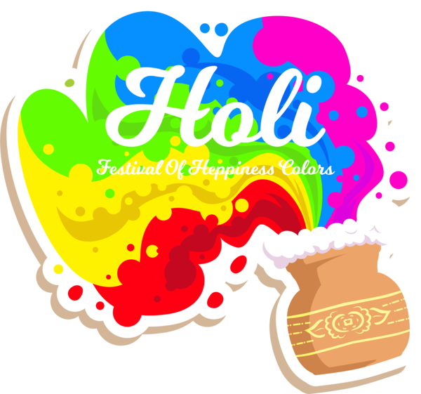 Transparent Holi Clip Art for Fall Drawing Painting for Happy Holi for Holi