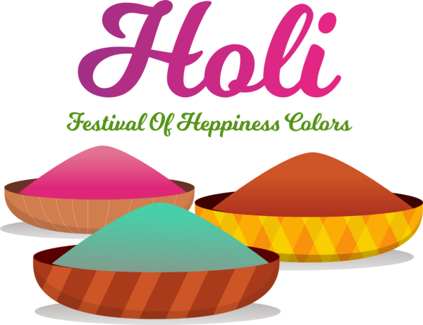 Transparent Holi Design Line Meter for Happy Holi for Holi