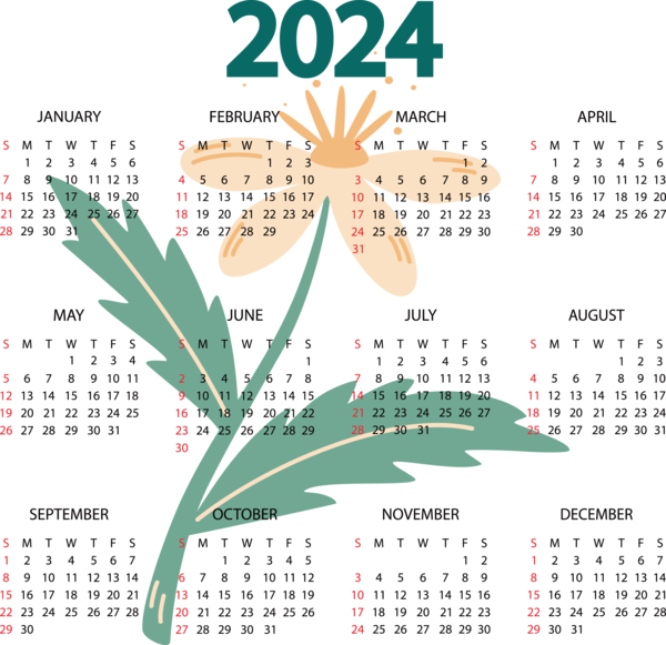 Transparent New Year calendar Julian calendar Maya calendar for Printable 2024 Calendar for New Year