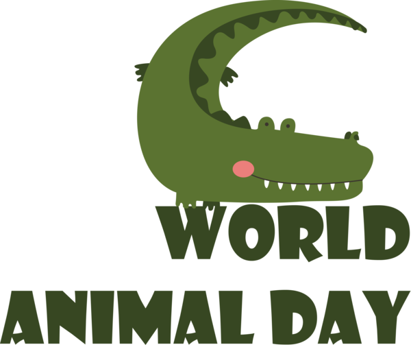 Transparent World Animal Day Cricut Bright Pad - Mint Logo Cartoon for Animal Day for World Animal Day