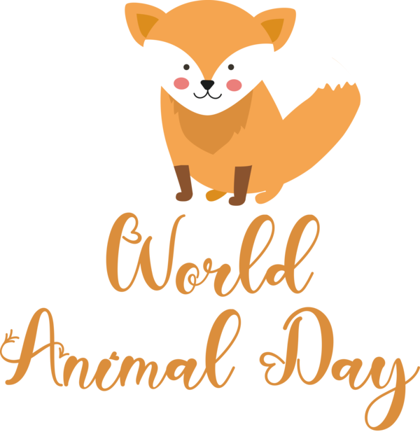 Transparent World Animal Day Dog Cartoon Snout for Animal Day for World Animal Day