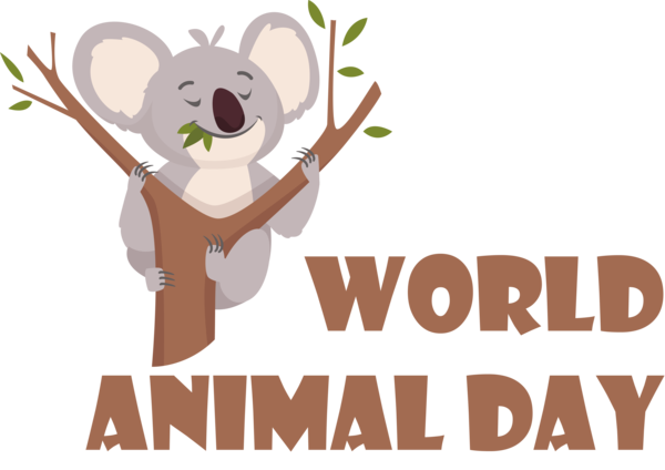 Transparent World Animal Day Vector Design Logo for Animal Day for World Animal Day