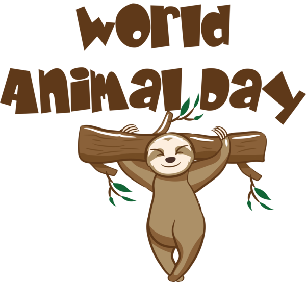 Transparent World Animal Day good Cartoon Human for Animal Day for World Animal Day