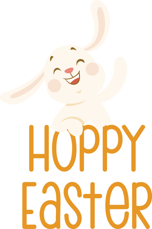 Transparent Easter Logo Text Character for Easter Day for Easter