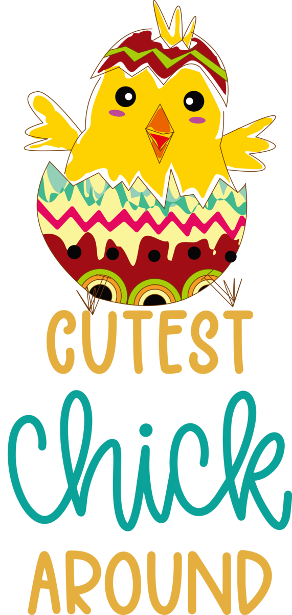 Transparent Easter Line Line Text for Easter Chick for Easter