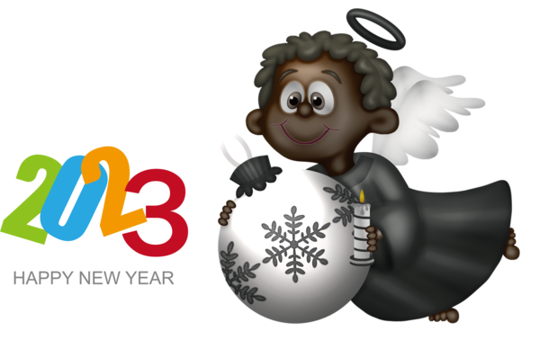 Transparent New Year Drawing Christmas Cartoon for Happy New Year 2023 for New Year