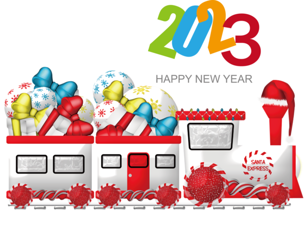 Transparent New Year Cartoon New Year Drawing for Happy New Year 2023 for New Year