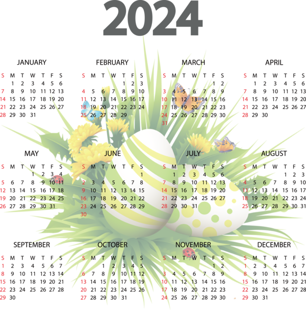 Transparent New Year Aztec sun stone calendar Julian calendar for Printable 2024 Calendar for New Year