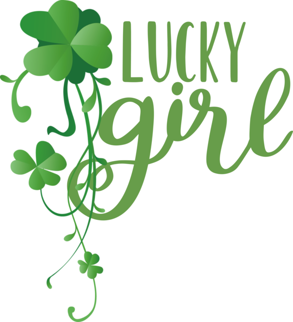 Transparent St. Patrick's Day T-Shirt Four-leaf clover Design for Saint Patrick for St Patricks Day