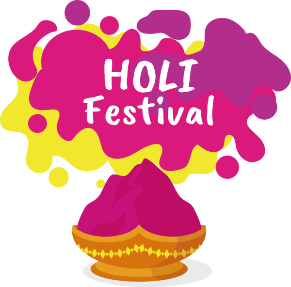 Transparent Holi Holi Pongal Drawing for Happy Holi for Holi
