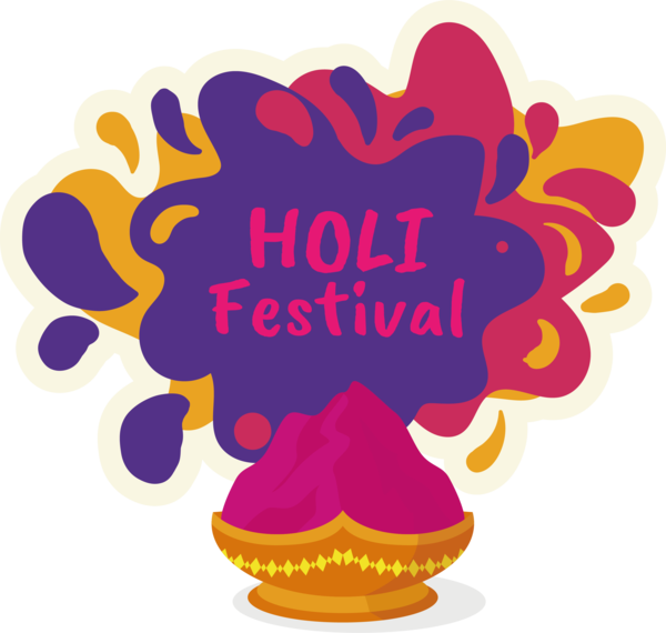 Transparent Holi Christian Clip Art Icon Silhouette for Happy Holi for Holi