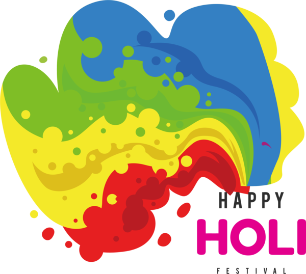 Transparent Holi Festival de Arte Digital Drawing Digital art for Happy Holi for Holi