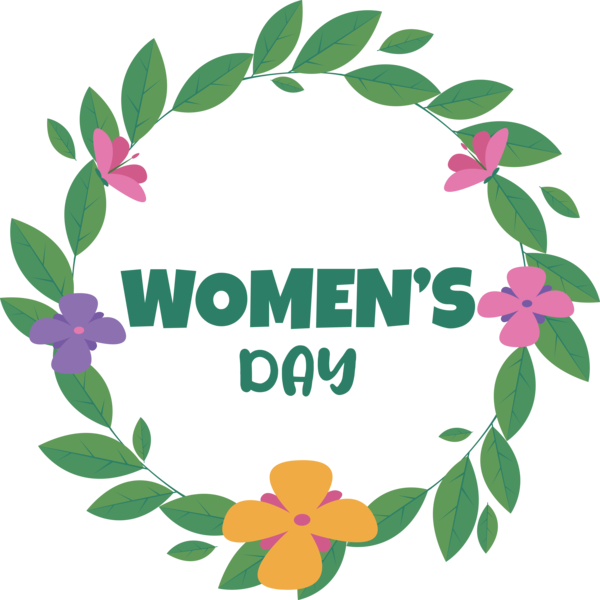 Transparent International Women's Day Icon Painting Drawing for Women's Day for International Womens Day