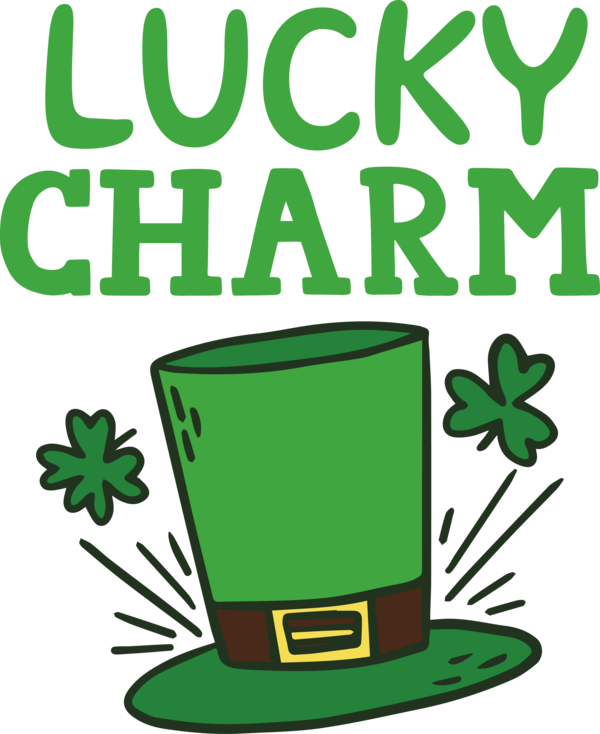 Transparent St. Patrick's Day Leaf Symbol Green for Go Luck for St Patricks Day