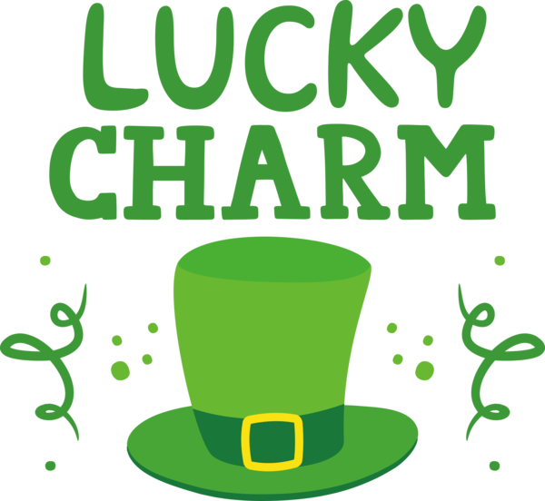 Transparent St. Patrick's Day Logo Leaf for Go Luck for St Patricks Day