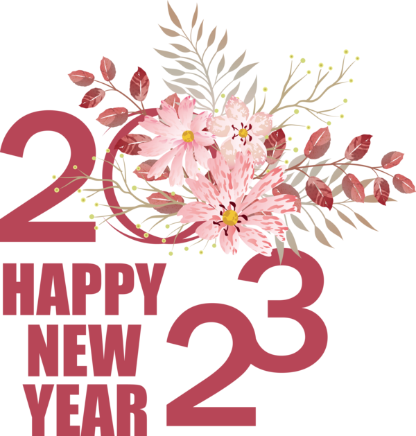 Transparent New Year Dahi Handi Vector Design for Happy New Year 2023 for New Year