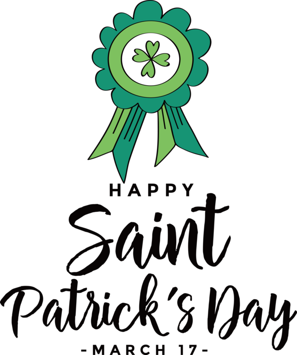 Transparent St. Patrick's Day Leaf Cut flowers Floral design for Saint Patrick for St Patricks Day