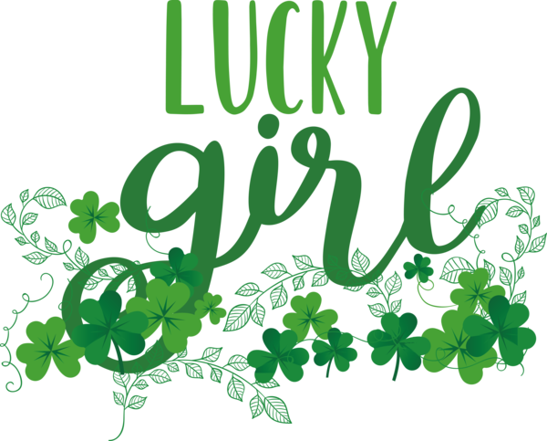 Transparent St. Patrick's Day St. Patrick's Day Holiday Clover for Go Luck for St Patricks Day