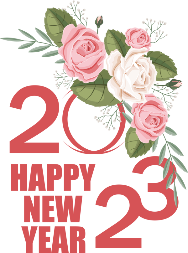 Transparent New Year Design Vector Dahi Handi for Happy New Year 2023 for New Year