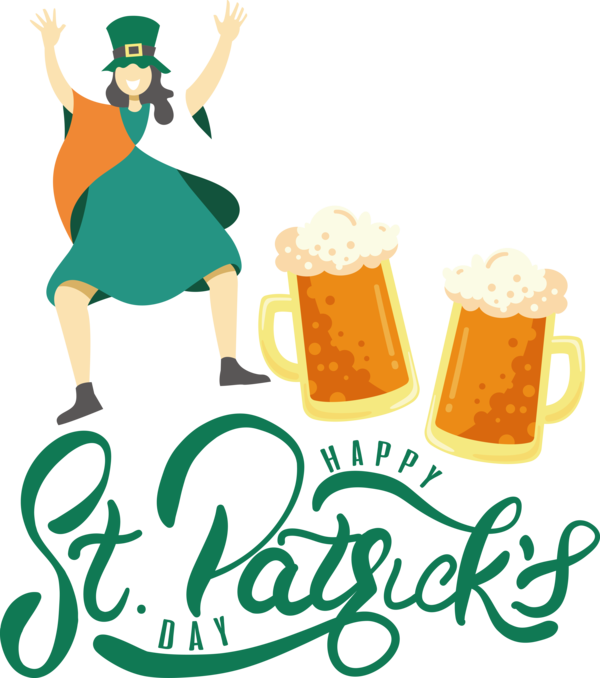 Transparent St. Patrick's Day St. Patrick's Day Religious festival Holiday for Saint Patrick for St Patricks Day