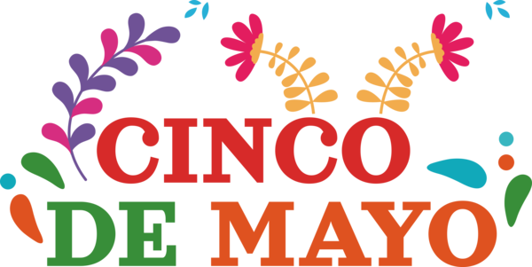 Transparent Cinco de mayo Logo Design Line for Fifth of May for Cinco De Mayo