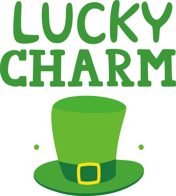 Transparent St. Patrick's Day Design Logo Symbol for Go Luck for St Patricks Day