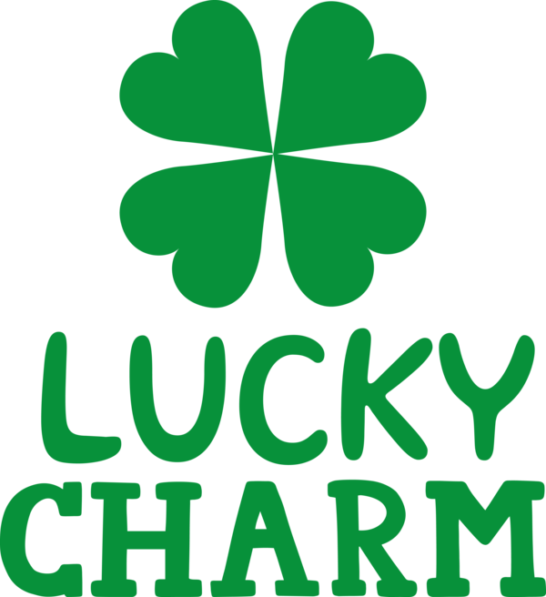 Transparent St. Patrick's Day Leaf Logo Shamrock for Go Luck for St Patricks Day