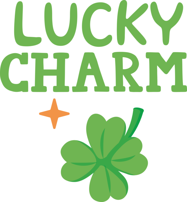 Transparent St. Patrick's Day Leaf Logo Leaside for Go Luck for St Patricks Day