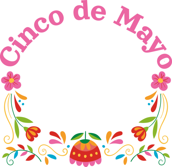 Transparent Cinco de mayo Christian Clip Art Design Drawing for Fifth of May for Cinco De Mayo