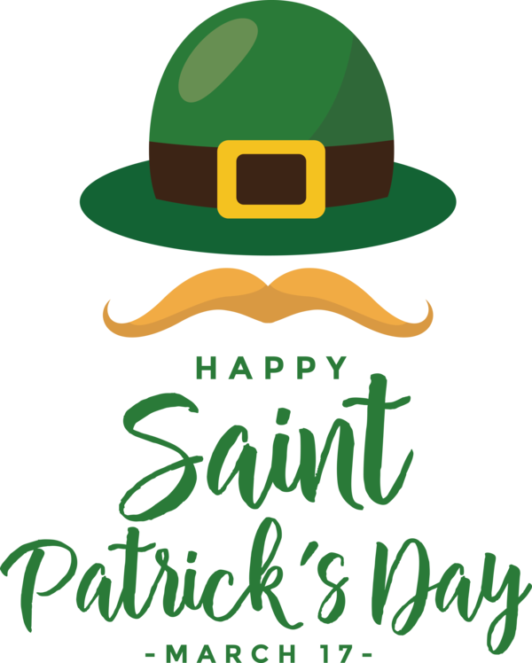 Transparent St. Patrick's Day Mannheim American Elementary School Logo Symbol for Saint Patrick for St Patricks Day