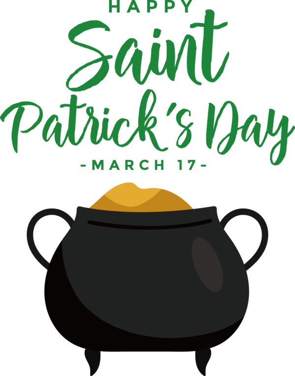Transparent St. Patrick's Day Coffee Coffee cup Teapot for Saint Patrick for St Patricks Day